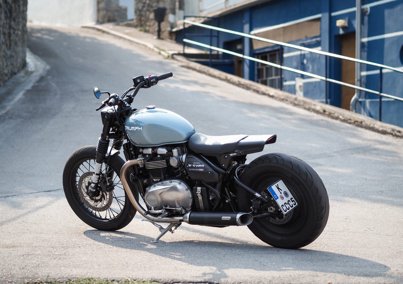 Triumph Bobber B-Type • JvB-moto